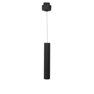 Nova Luce JAZZ - LED hanging lamp for magnetic rail system - Ø 3 x 20 cm - 10W LED - black - Copy