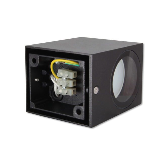 LIDA | Wall | Up | zwart | IP54 | GU10