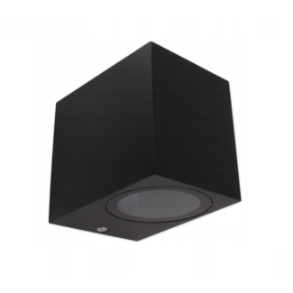 LioLights LIDA | mur | Haut | noir | IP54 | GU10