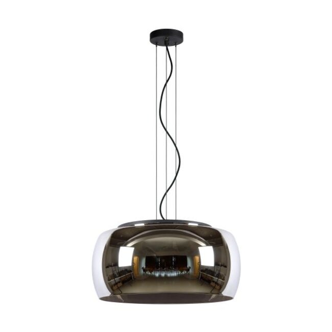 OLIVIA - Hanging lamp - Ø 50 cm - 3xE27 - Fumé - 45401/50/65