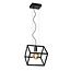 FABIAN - Hanging lamp - 1xE27 - Black - 00425/01/30