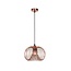 VINTI - Hanging lamp - Ø 30 cm - 1xE27 - Copper - 02400/30/17