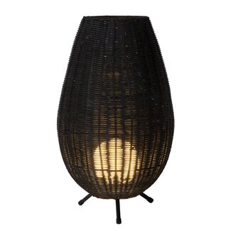 Lucide COLIN - Lampe à poser - Ø 30 cm - 1xG9 - Noir - 03543/50/30