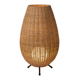 Lucide COLIN - Table lamp - Ø 30 cm - 1xG9 - Light wood - 03543/50/72