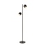 SKANSKA - Floor lamp - LED Dim. - 2x5W 2700K - Black - 03703/10/30