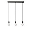 FIX MULTIPLE - Hanging lamp - 3xE27 - Black - 08408/03/30