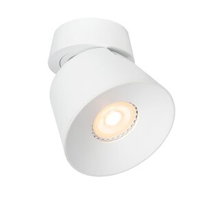 Lucide TRIGONO - Ceiling spotlight - Ø 10,5 cm - 1xGU10 - White - 09935/01/31