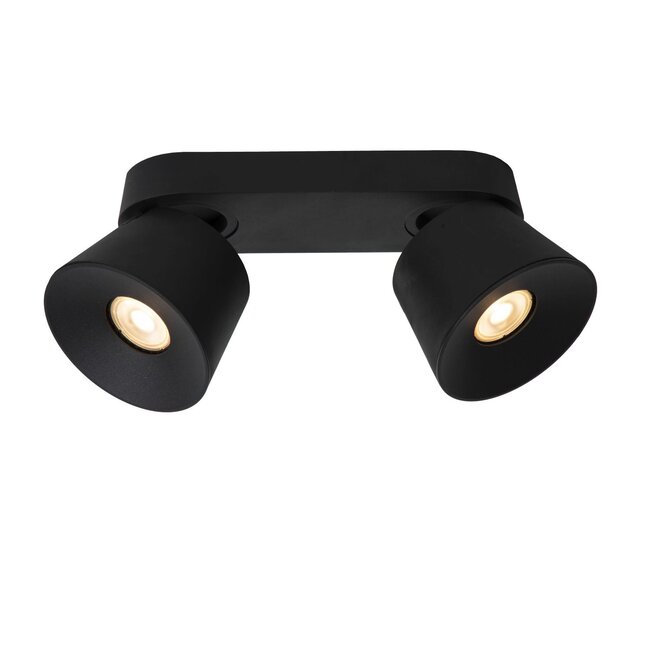 TRIGONO - Spot plafond - 2xGU10 - Noir - 09935/02/30