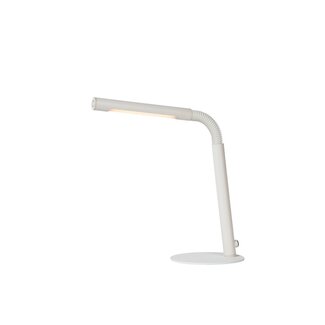 Lucide GILLY - Lampe de bureau - LED Dim. - 3 StepDim - Blanc - 36612/04/31