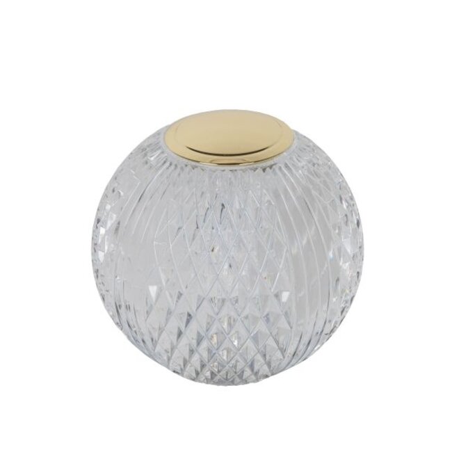 CINTRA - Table lamp - Ø 9 cm - LED Dim. - 1x1,5W 3000K - 3 StepDim - Transparent - 13599/09/60