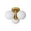 TRUDY - Ceiling light Bathroom - Ø 28 cm - 3xG9 - IP44 - Matt Gold / Brass - 74116/03/02