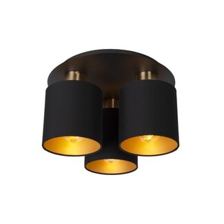 Lucide FUDRAL - Ceiling light - Ø 20 cm - 1xE27 - Black - 74115/01/30 - Copy