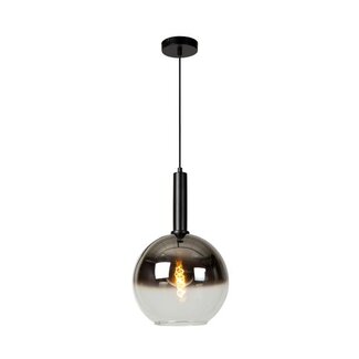 Lucide MARIUS - Hanglamp - Ø 30 cm - 1xE27 - Zwart - 45402/30/30