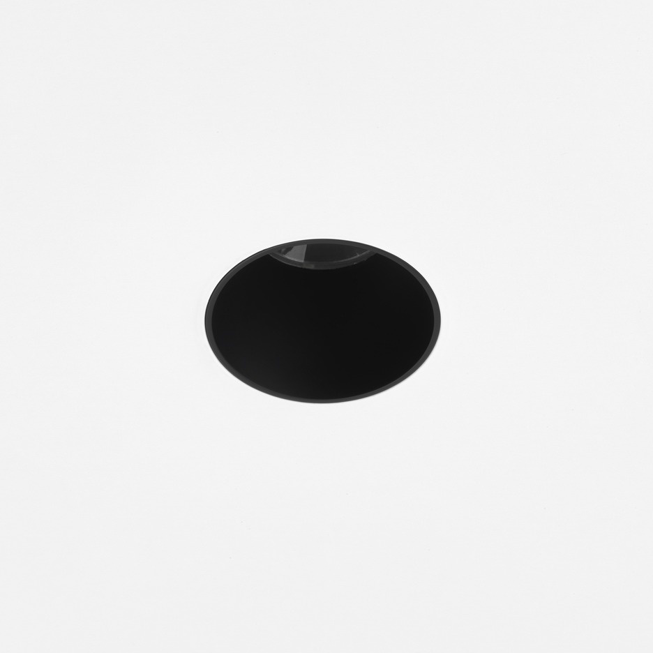 Spot encastrable Minima IP65 Rond Fixe noir mat 