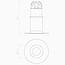 Recessed spotlight Void 55 - GU10