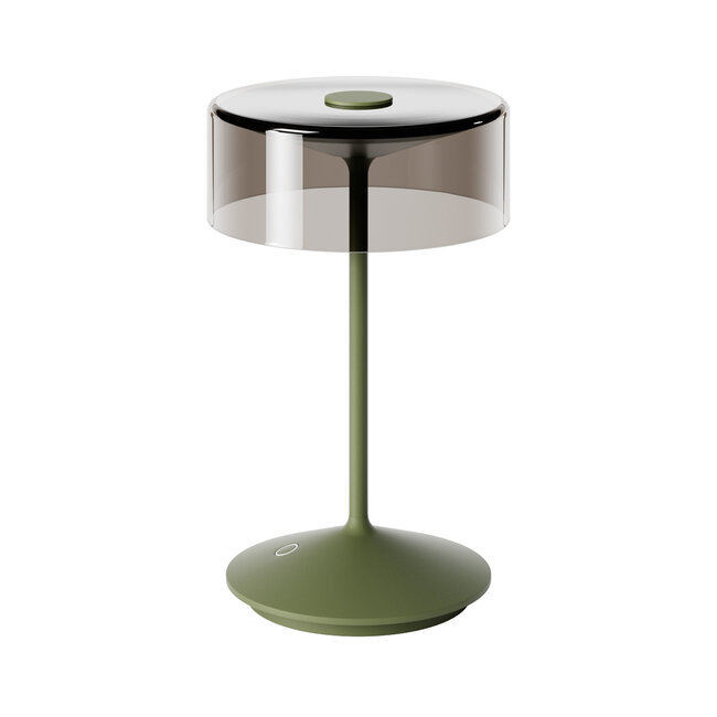 Numotion LED rechargeable table lamp outdoor GREEN