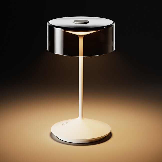 Numotion LED lampe de table rechargeable extérieure BLANCHE