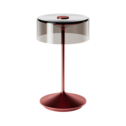 Numotion LED lampe de table rechargeable extérieure ROUGE Numotion LED lampe de table rechargeable extérieure ROUGE