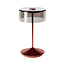 Sigor Lampe de table rechargeable à LED Numotion pour l'extérieur ROUGE