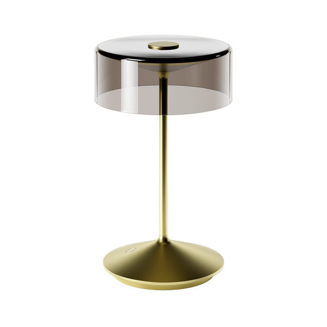 Numotion LED rechargeable table lamp outdoor GOLD