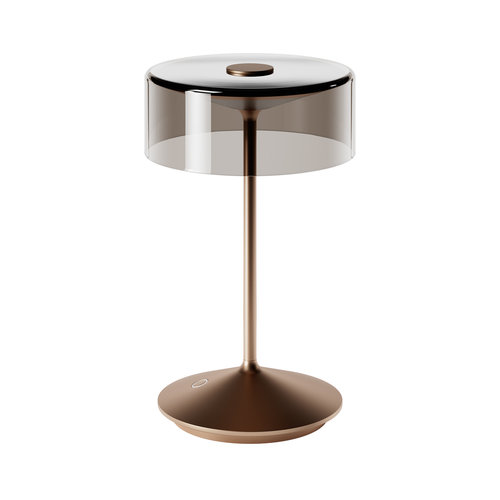 Numotion LED lampe de table rechargeable extérieure BRONZE Numotion LED lampe de table rechargeable extérieure BRONZE