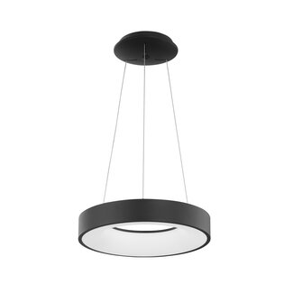 Nova Luce Hanglamp Rando Thin - hanglamp - Ø 38 x 120 cm - 30W LED DIM