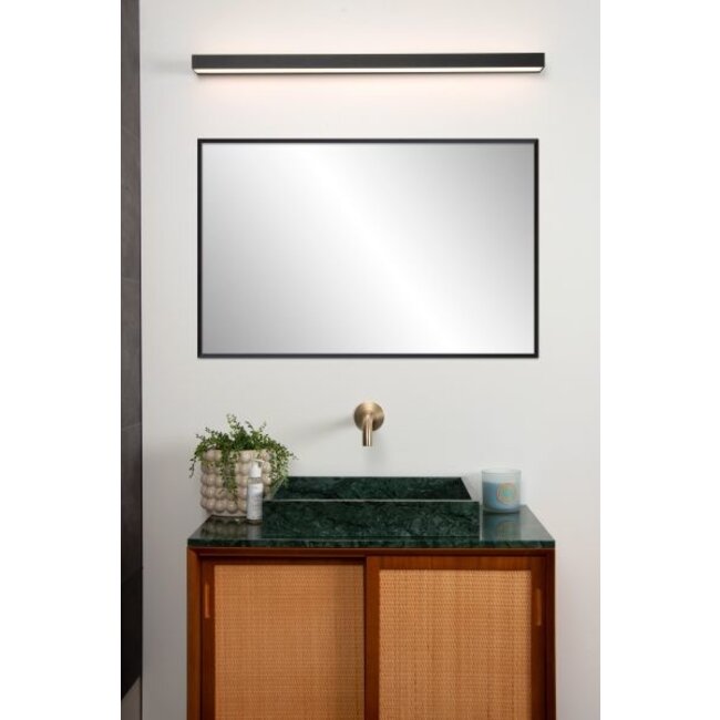 ALEXA - Wandlamp Badkamer - LED - 1x13W 3000K - IP44 - Zwart - 04210/13/30