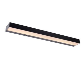 Lucide ALEXA - Applique Salle de Bain - LED - 1x8W 3000K - IP44 - Noir - 04210/08/30