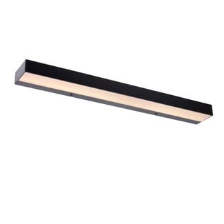 Lucide ALEXA - Wall lamp Bathroom - LED - 1x8W 3000K - IP44 - Black - 04210/08/30