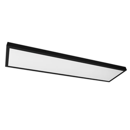 LioLights PROMA Opbouw LED paneel 120x30cm incl. 60W LED lichtbron zwart LioLights PROMA Opbouw LED paneel 120x30cm incl. 60W LED lichtbron zwart