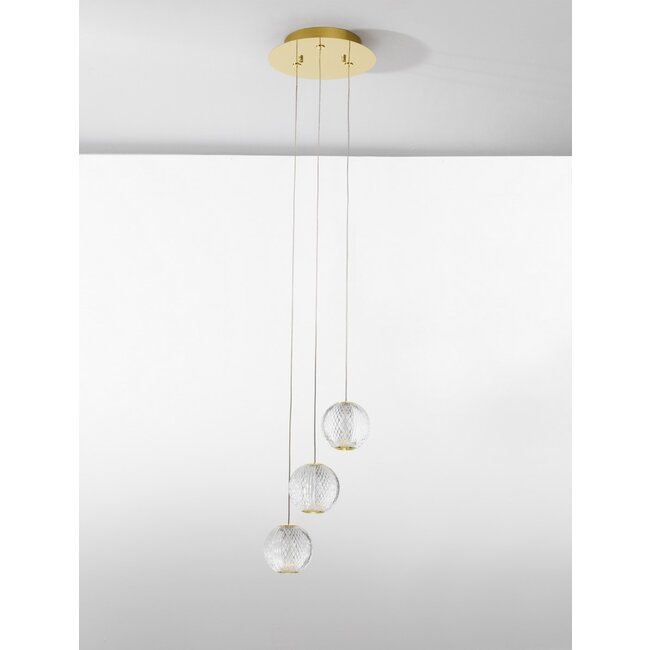 BRILLANTE - suspension - Ø 22 x 120 cm - 15W LED DIM