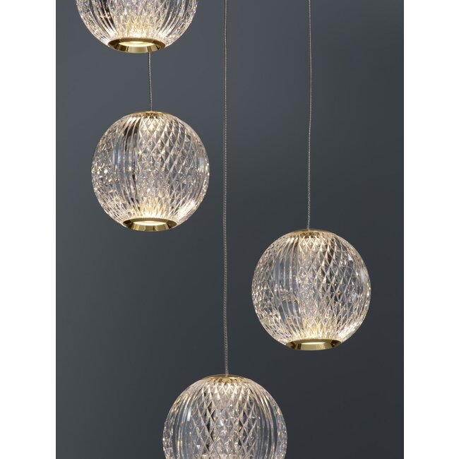 BRILLANTE - hanglamp - Ø 27 x 120 cm - 21W LED DIM