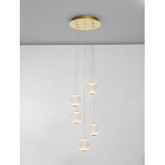 Nova Luce BRILLANTE - suspension - Ø 27 x 120 cm - 21W LED DIM