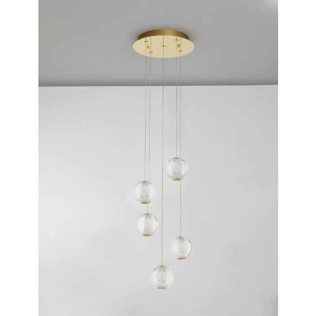 BRILLANTE - suspension - Ø 27 x 120 cm - 21W LED DIM