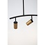 Hanglamp POGNO  - 72 x 90 cm - zwart / goud - GU10