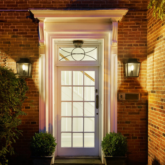 Applique Richmond Wall 285 Noir mat IP44