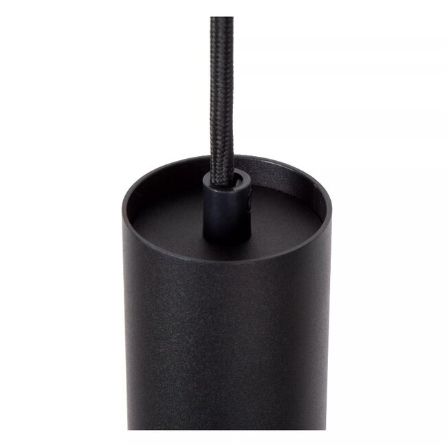 TRACK FLORIS Suspension - Système rail monophasé / Eclairage sur rail - 1xGU10 - Noir - 09955/01/30