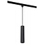 TRACK FLORIS Hanging lamp - 1-phase Rail system / Track lighting - 1xGU10 - Black - 09955/01/30