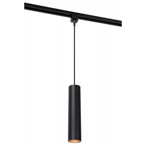 Lucide TRACK FLORIS Suspension - Système rail monophasé / Eclairage sur rail - 1xGU10 - Noir - 09955/01/30 Lucide TRACK FLORIS Suspension - Système rail monophasé / Eclairage sur rail - 1xGU10 - Noir - 09955/01/30
