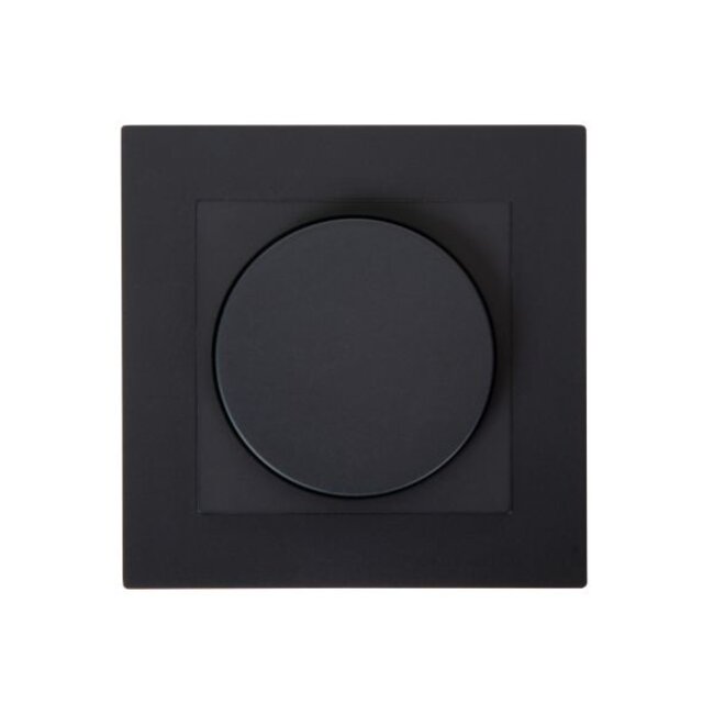 RECESSED WALL DIMMER NL - Dimmer - 300 Watt 230V - Noir - 50000/00/30