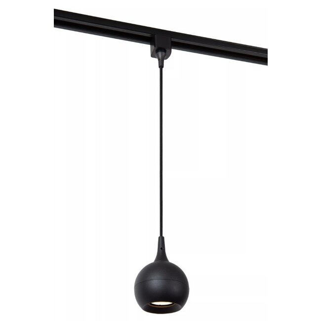 TRACK FAVORI Hanglamp - 1-fase Railsysteem / Railverlichting - 1xGU10 - Zwart - 09956/01/30