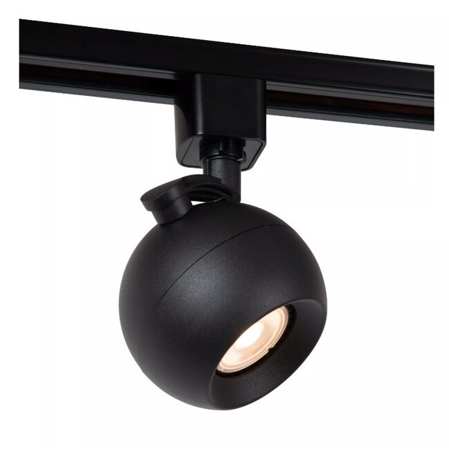 TRACK FAVORI Railspot - 1-fase Railsysteem / Railverlichting - 1xGU10 - Zwart - 09953/01/30