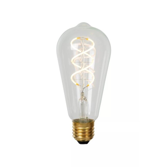 ST64 - Lampe à incandescence - Ø 6,4 cm - LED Dim. - E27 - 1x4,9W 2700K - Transparente - 49034/05/60