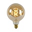 LED Bulb - Filament lamp - Ø 12,5 cm - LED Dimb. - E27 - 1x5W 2200K - Amber