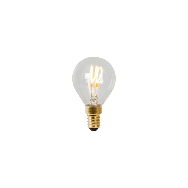 P45 - Ampoule à filament - Ø 4,5 cm - LED Dim. - E14 - 1x3W 2700K - Transparente - 49046/03/60