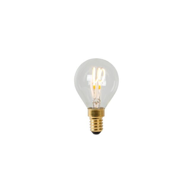 P45 - Filament bulb - Ø 4.5 cm - LED Dim. - E14 - 1x3W 2700K - Transparent - 49046/03/60