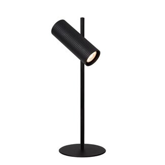 Lucide CLUBS - Lampe à poser - 1xGU10 - Noir - 09539/01/30