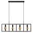 SUUS - Hanging lamp - 4xE27 - Black - 00427/04/30