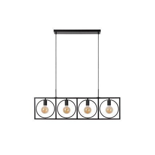 Lucide SUUS - Hanglamp - 4xE27 - Zwart - 00427/04/30 Lucide SUUS - Hanglamp - 4xE27 - Zwart - 00427/04/30
