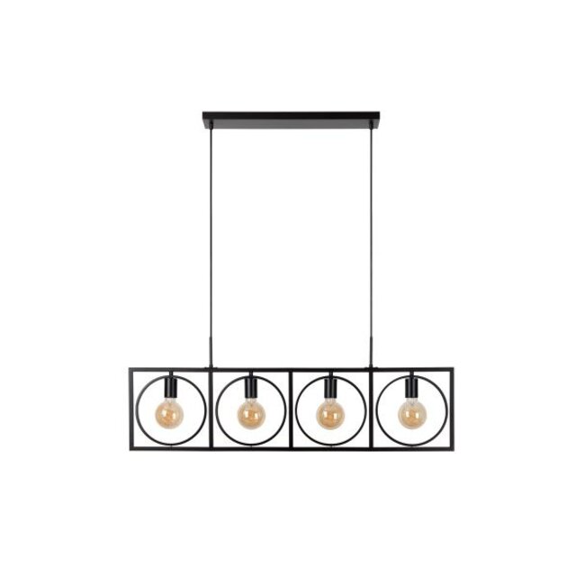 SUUS - Hanging lamp - 4xE27 - Black - 00427/04/30